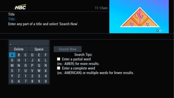 010423 Iguide Rf Stb Search On Screen Keyboard &Ndash; Hbc