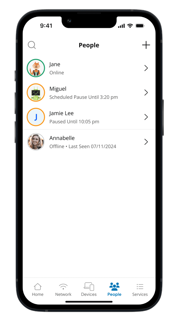 HBC GigaHome App (People)