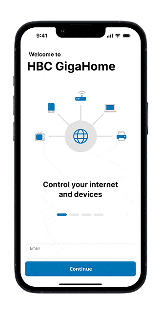 Hbc Gigahome App (In-App Screens)